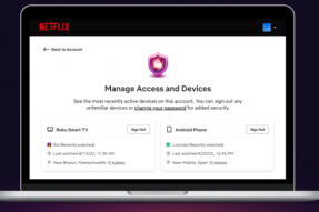Netflix推出全新功能“管理访问和设备”